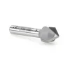 1/2" Dia, 1/2" LOC, 2 Flute Carbide-Tipped Edge Profile V-Groove Router Bit