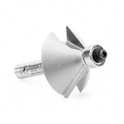 1-1/4" Dia, 1/2" LOC, 2 Flute Carbide-Tipped Edge Profile Chamfer Router Bit