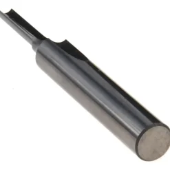 1/8" Dia, 1/2" LOC, 1 Flute Square End Single Edge Router Bit