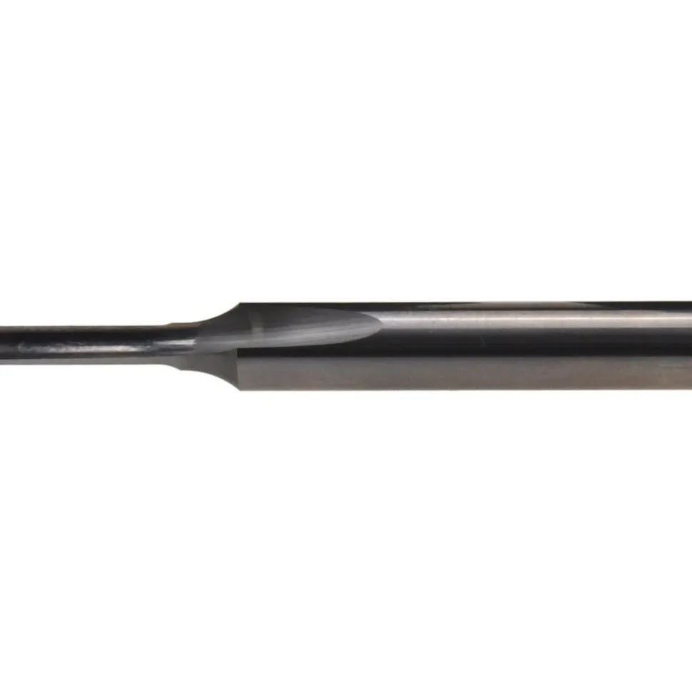 1/8" Dia, 1/2" LOC, 1 Flute Square End Single Edge Router Bit