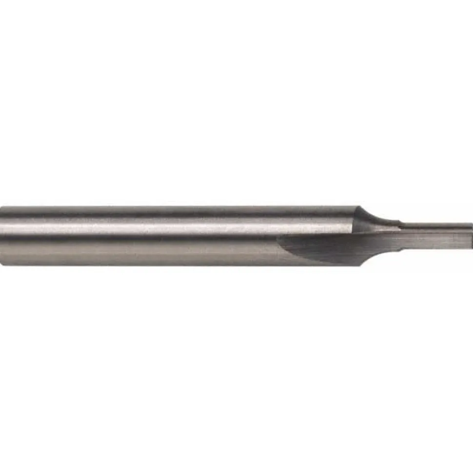 1/2" Dia, 2-1/8" LOC, 2 Flute Square End Double Edge Router Bit