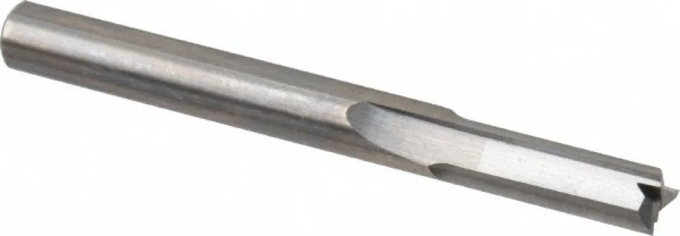 1/4" Dia, 3/4" LOC, 3 Flute Square End Straight Router Bit