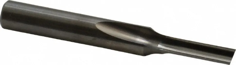 5/32" Dia, 9/16" LOC, 1 Flute Square End Single Edge Router Bit