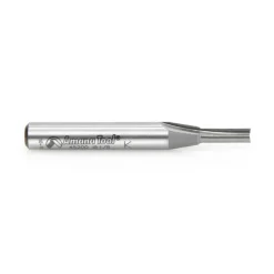 1/8" Dia, 7/16" LOC, 2 Flute Straight Plunge Router Bit