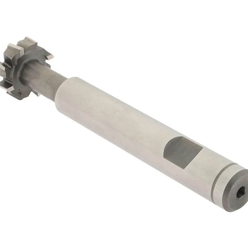 1" Dia, 3/8" Wide, Cobalt T-Slot Cutter