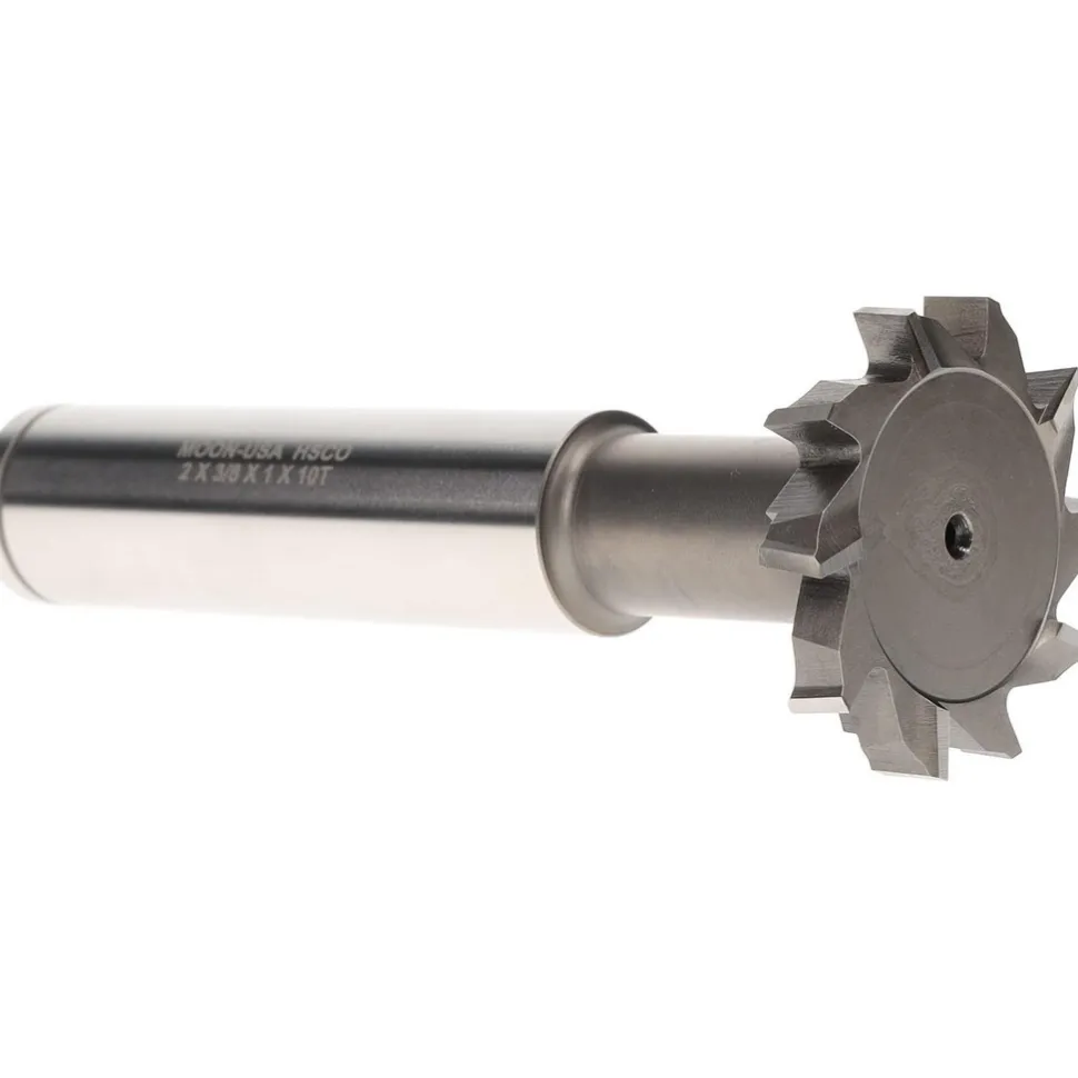 2" Dia, 3/8" Wide, Cobalt T-Slot Cutter