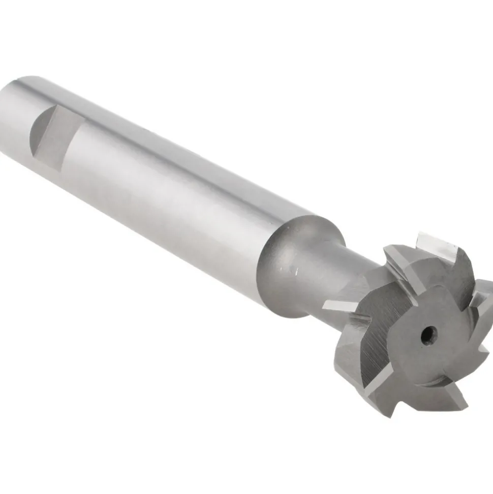 1" Dia, 3/8" Wide, Cobalt T-Slot Cutter