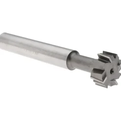 1" Dia, 1/2" Wide, High Speed Steel T-Slot Cutter