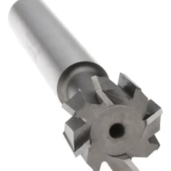 1" Dia, 1/2" Wide, High Speed Steel T-Slot Cutter