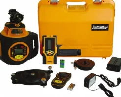 2,000' (Exterior) Measuring Range, 1/16" at 100' Accuracy, Self-Leveling Rotary Laser