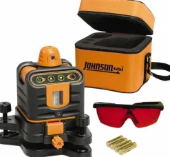 800' (Exterior) Measuring Range, 1/4" at 100' Accuracy, Manual-Leveling Rotary Laser