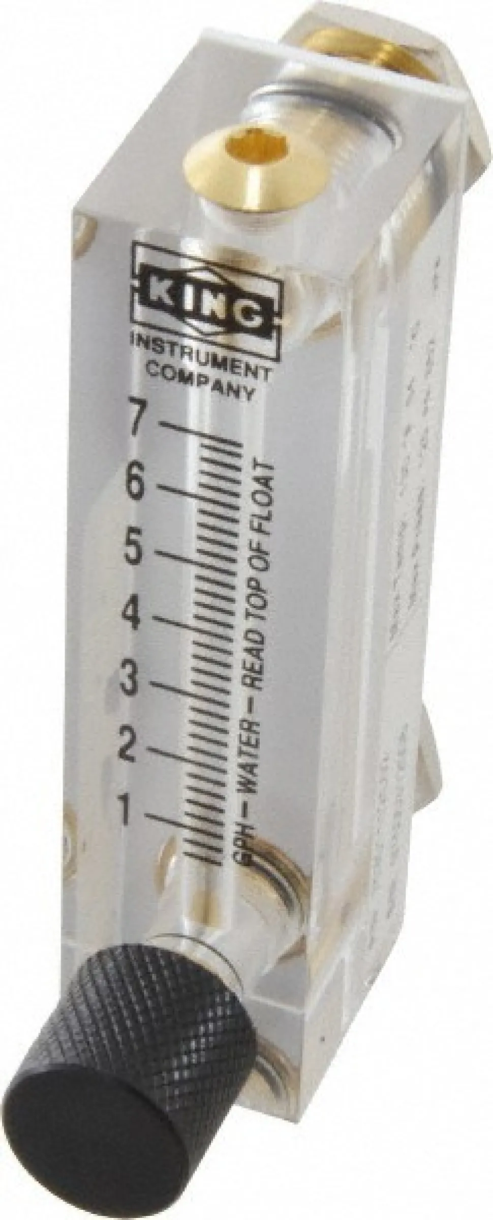 1/4" F Port Block Style Panel Mount Flowmeter