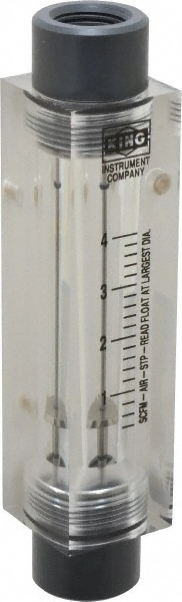 1/2" FNPT Port Block Style, Inline Flowmeter
