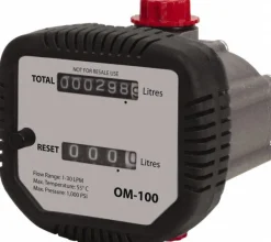 1/2" FNPT Port Oval Gear Flowmeter with Local Display