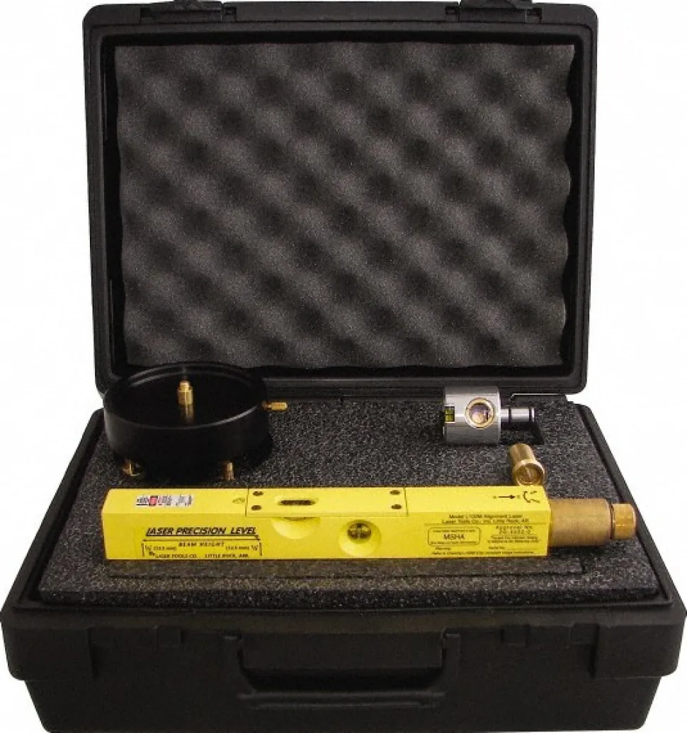100 Ft. Max Measuring Range, Red Beam Laser Precision Level