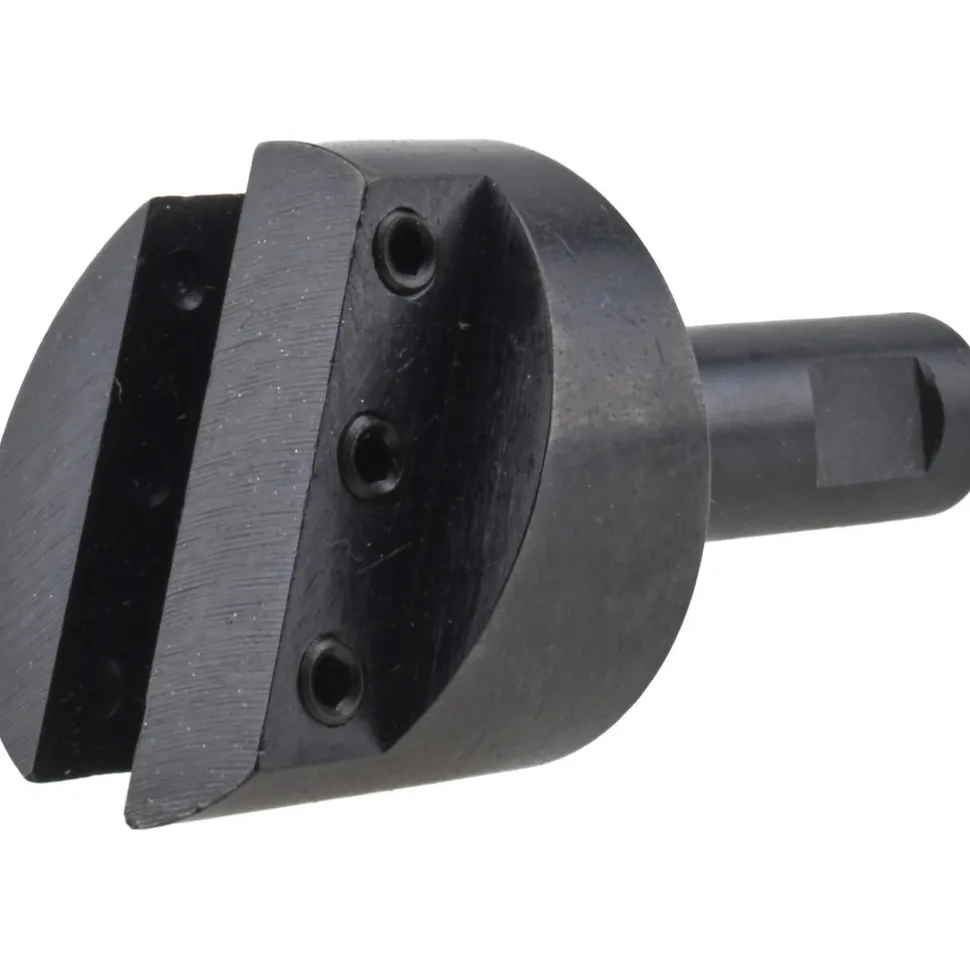 1-3/8" Head, 1/2" Shank Dia, 1 Bit Per Cutter, 5/16" Tool Bit, Fly Cutter