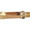 1-3/8 Inch Long Sight, 1/4 Inch Thread Size, Buna-N Seal Straight to Male Thread, Vented Oil-Level Indicators and Gauge