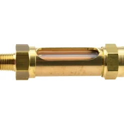 1-3/8 Inch Long Sight, 1/8 Inch Thread Size, Buna-N Seal Straight to Male Thread, Vented Oil-Level Indicators and Gauge