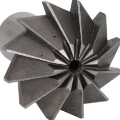 1-5/8" Large x 5/8" Small Dia, 11/16" Width of Cut, 90° Included Angle, 12 Teeth, High Speed Steel Face Angle Cutter