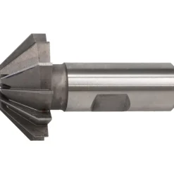 1-5/8" Large x 5/8" Small Dia, 11/16" Width of Cut, 90° Included Angle, 12 Teeth, High Speed Steel Face Angle Cutter