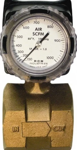 3" NPT Port RCM Industries Flo-Gage Flowmeter