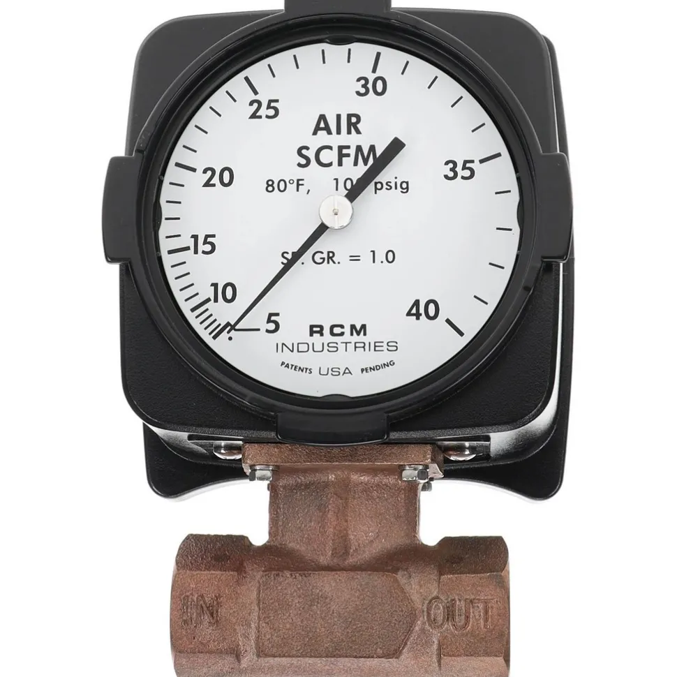 1/2" NPT Port RCM Industries Flo-Gage Flowmeter