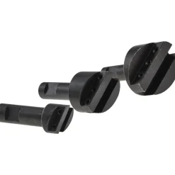 3 Piece, 1/2" Shank Dia, 3/4" to 1-1/2" Max Head Dia, Straight Shank, Fly Cutter Set