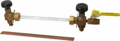 400 psi Working Pressure, 250 Max psi, Bronze Liquid Level Gage Glass