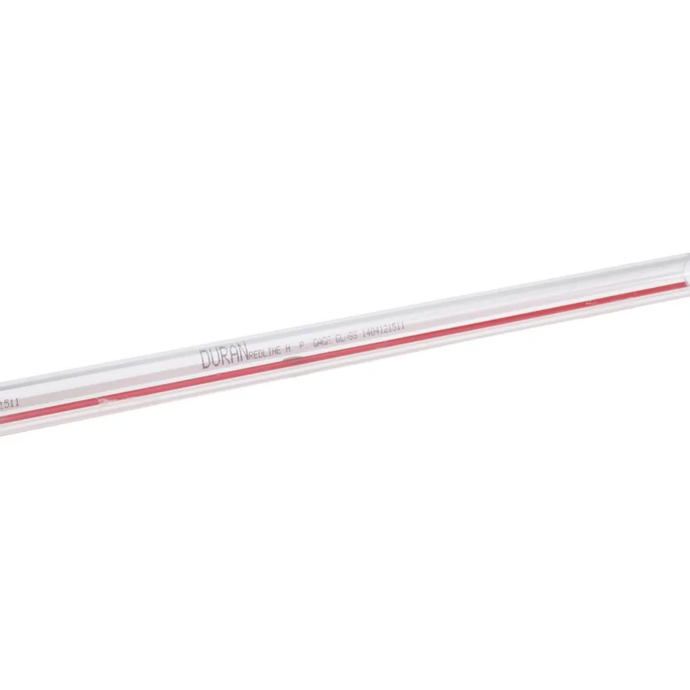 275 psi Working Pressure, Red Line, Liquid Level Gage Glass