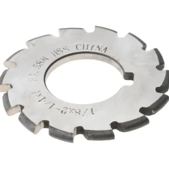 1/16" Radius, 2-1/4" Dia, 12 Teeth, Arbor Connection, High Speed Steel Convex Radius Cutter