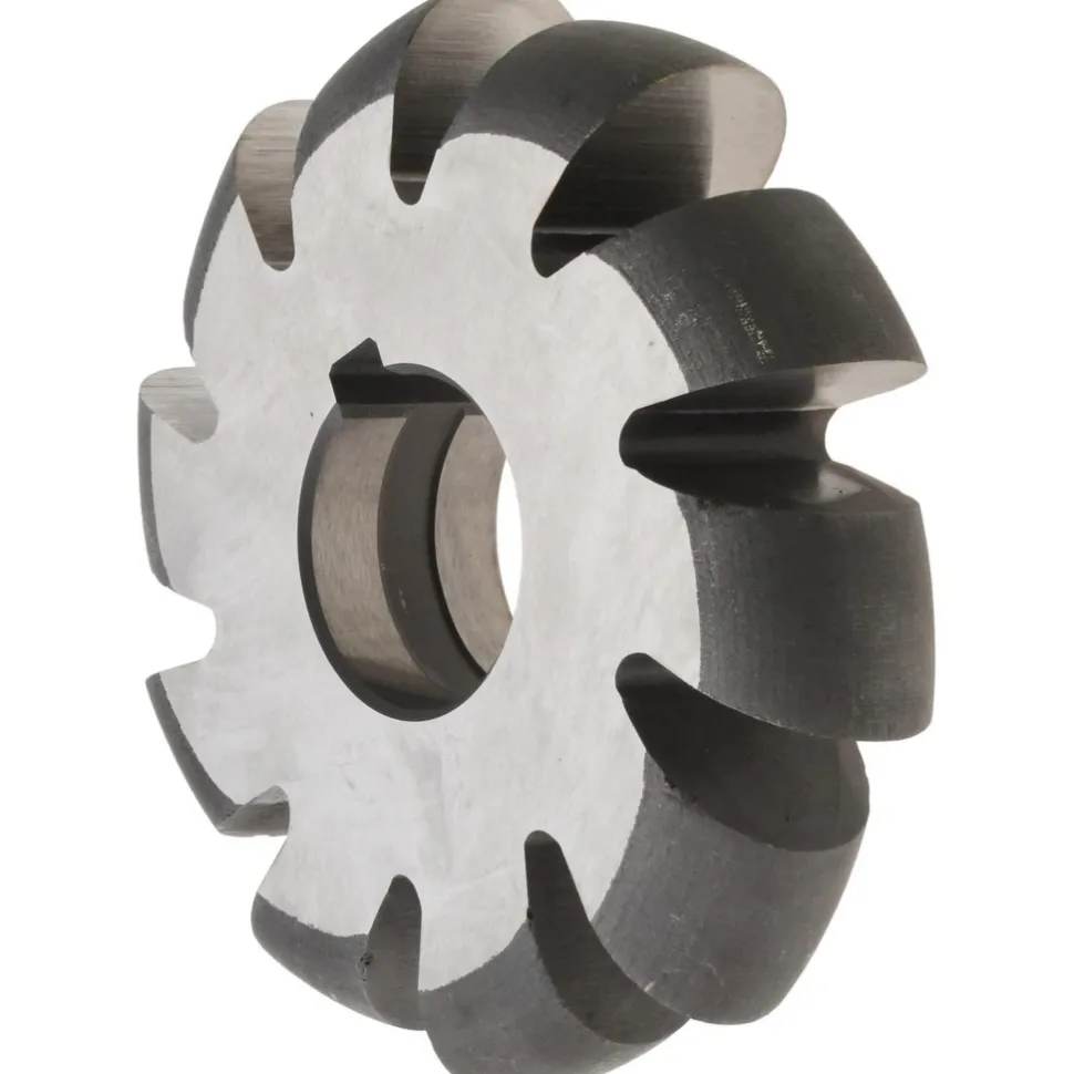 1/2" Radius, 4-1/4" Dia, 12 Teeth, Arbor Connection, High Speed Steel Convex Radius Cutter