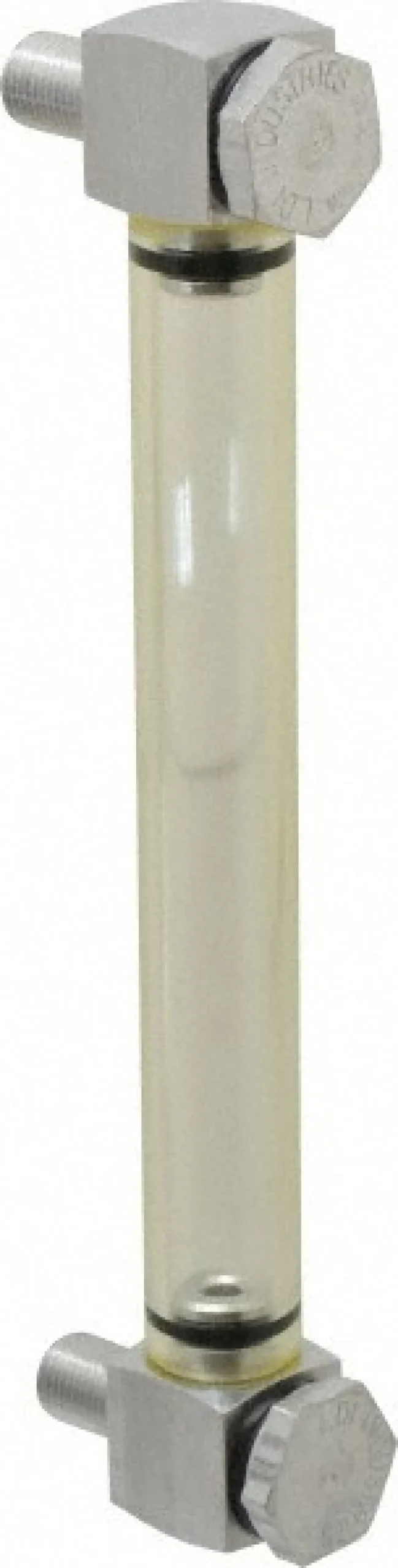 1/2-20 Thread, 5-9/32 Inch Sight Length, 125 Max psi, Closed Circuit Liquid Level Rigid Plastic Sight Gauge
