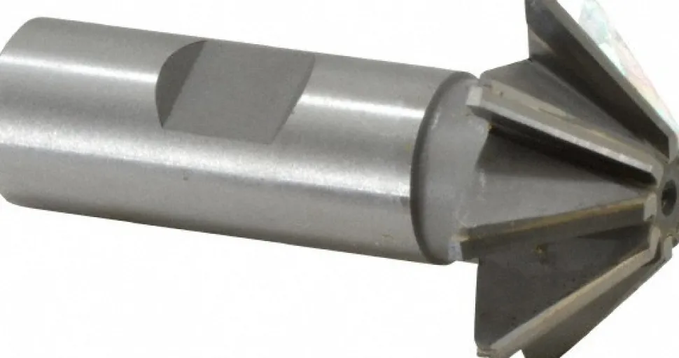 1-1/2 x 1/2" 45° 8-Tooth Carbide-Tipped Single-Angle Cutter