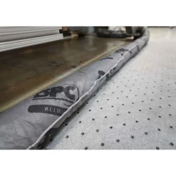 Absorbent Sock: For Universal Use, 3" Dia, 4' Long, 30 gal, Polypropylene, Gray