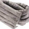 Absorbent Sock: For Universal Use, 3" Dia, 3-1/2' Long, 40.5 gal, Polypropylene, White