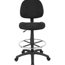 Adjustable Drafting Chair with Foot Ring: 25-1/2 to 30-1/2