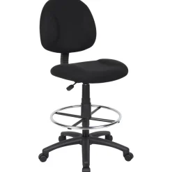 Adjustable Drafting Chair with Foot Ring: 25-1/2 to 30-1/2