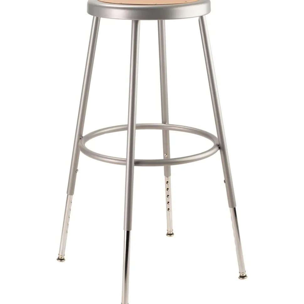 Adjustable Height Stool: Hardboard