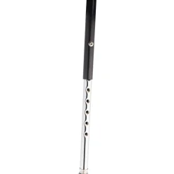 Adjustable Height Stool: Hardboard, 14" Seat Width, 14" Seat Depth, Black
