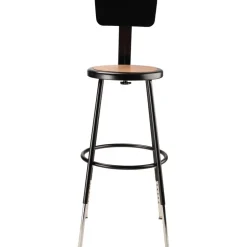 Adjustable Height Stool: Hardboard, 14