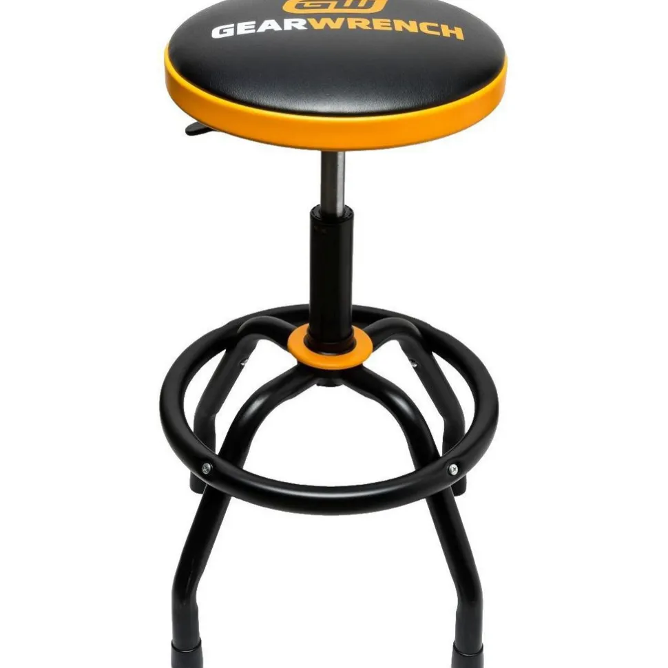 Adjustable Height Stool: Rubber