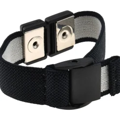 Adjustable Reusable Fabric Grounding Wrist Strap