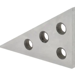 90° Angle, 4 Inch Long, 1/4 Inch Thick, Steel, Angle Block