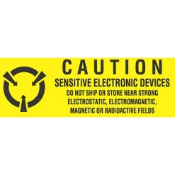 Anti-Static Equipment Accessories: Type: Caution Label