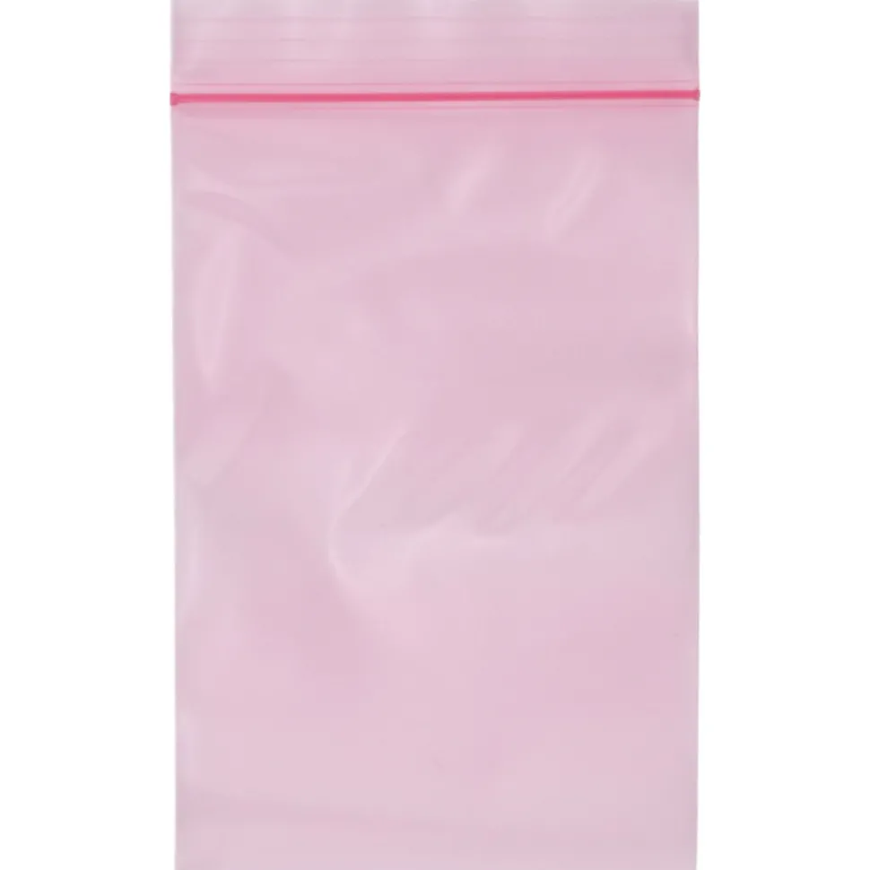 Anti-Static Poly Bag: 4 mil Thick, 4" OAW
