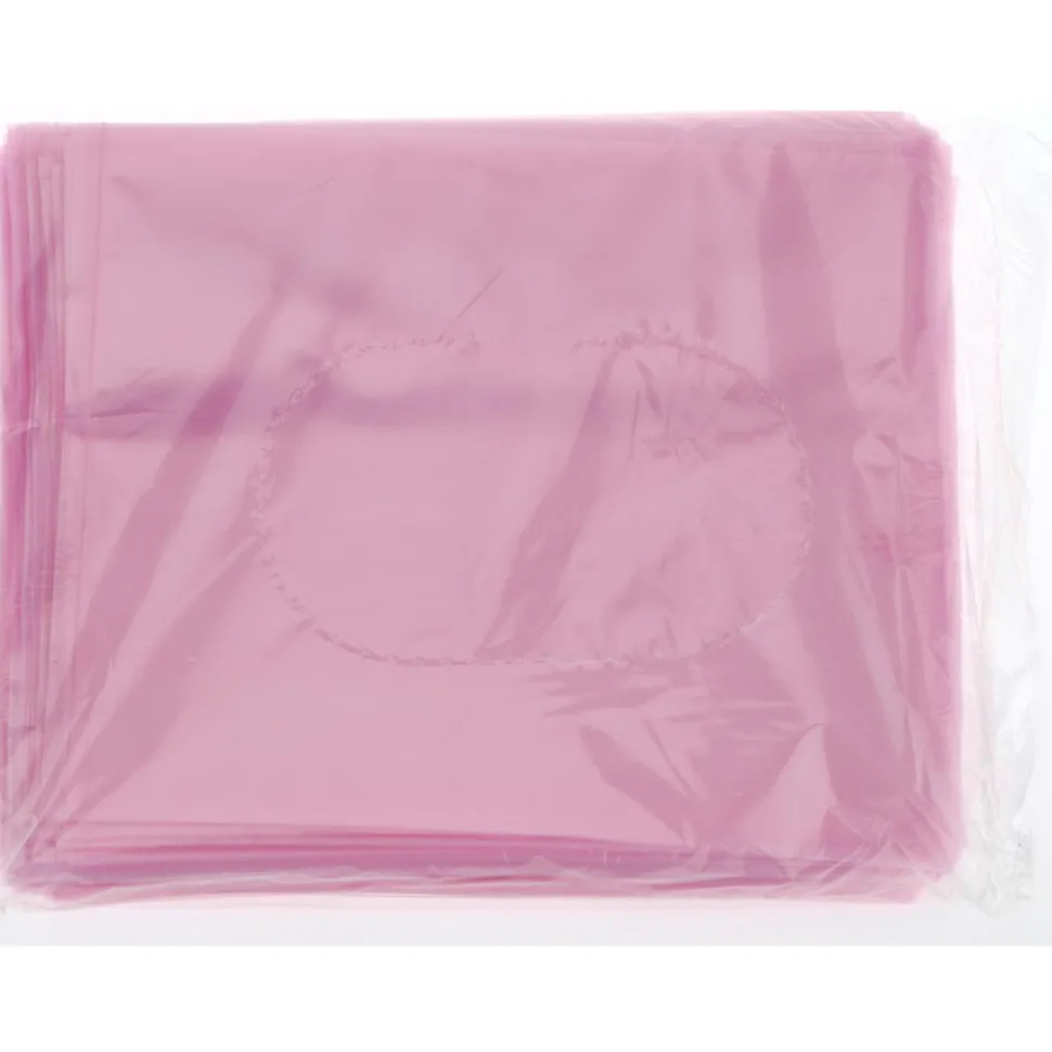Anti-Static Poly Bag: 4 mil Thick, 8" OAW