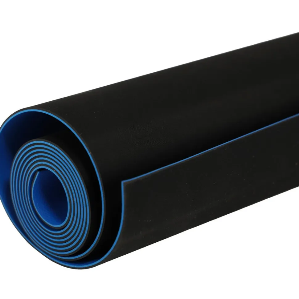 Anti-Static Table Mat: Static Dissipative, Rubber, 4' Long x 2' Wide