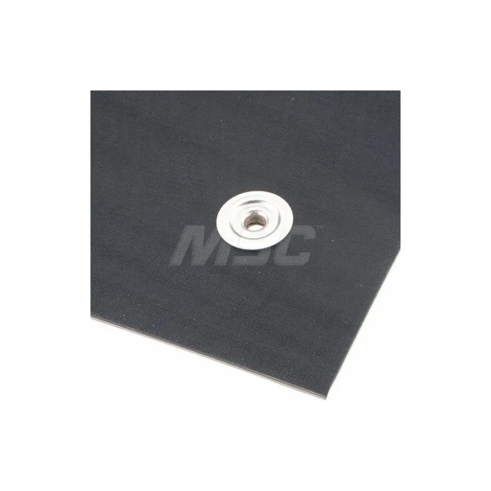 Anti-Static Table Mat: Static Dissipative, Rubber, 4' Long x 2' Wide