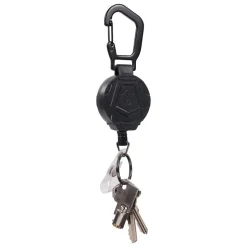 Badge Holders: Material: Vinyl; Horizontal/Vertical Holder: Vertical