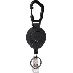Badge Holders: Material: Vinyl; Horizontal/Vertical Holder: Vertical